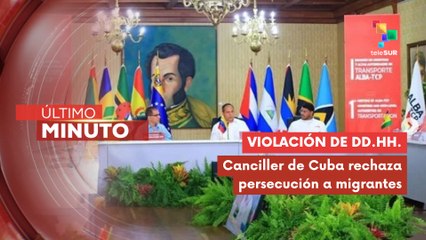Canciller Bruno Rodríguez calificó atroz violación a los DD.HH. por parte de EE.UU.