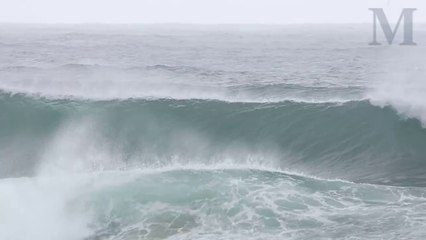 Swell hits the Illawarra coastline after wet weather weekend