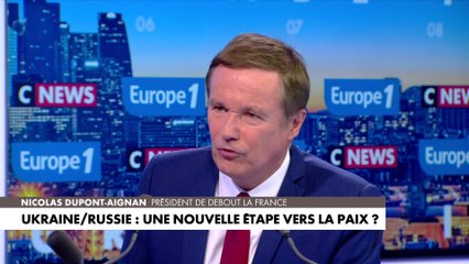 Nicolas Dupont-Aignan : «L'Europe est en train de sortir de l'histoire»