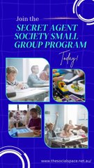 Social Skills Made Fun & Easy with the Secret Agent Society SAS Program!