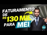 AJUSTE DO LIMITE DE FATURAMENTO MEI PARA R$ 130 MIL: VEJA AS NOVIDADES DA APROVAÇÃO DOS VALORES