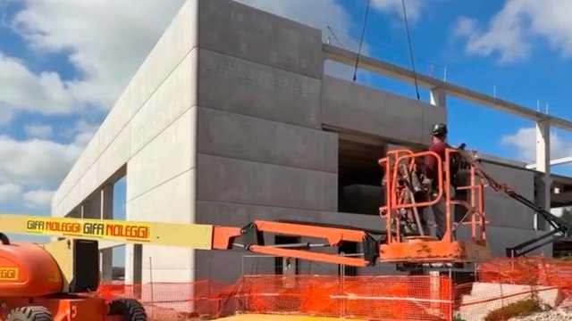 Roma: il nuovo palazzetto dello sport di Corviale prende forma. Ecco a che punto sono i lavori nel cantiere