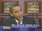 Barack Obama 0n Meet the Press May 04, 2008 pt.3