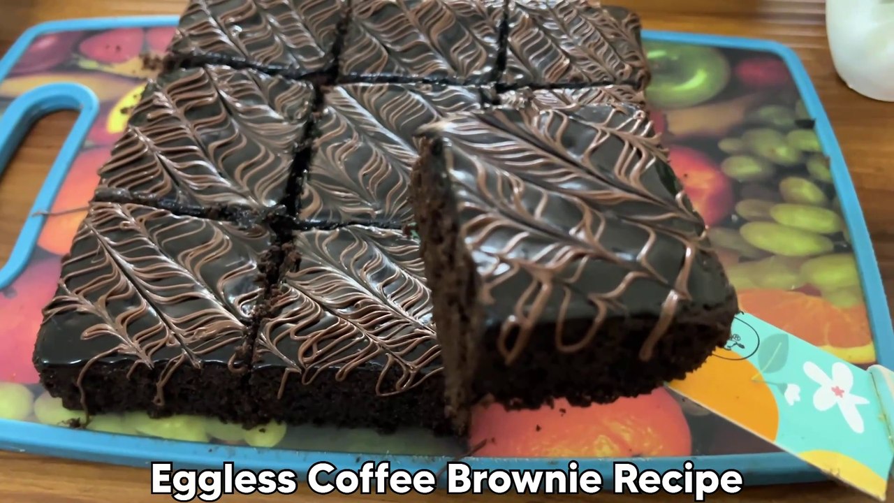 Eggless Coffee Brownie | बिना अंडे की कॉफी ब्राउनी | Easy & Delicious Recipe |