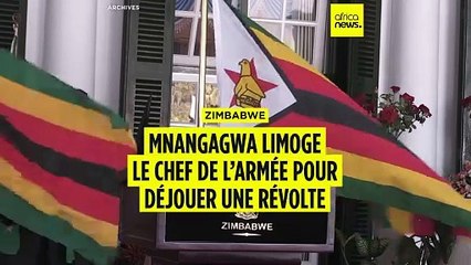 Zimbabwe : Mnangagwa limoge le chef de l’armée pour déjouer une révolte