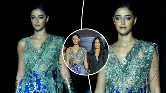 Lakme Fashion Week X FDCI Grand Opening: Ananya Panday Turns A Showstopper For Anamika Khanna!