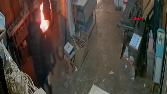 Sultangazi’de sobaya dökülen tiner felaketi yaşattı