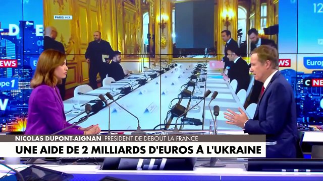 Nicolas Dupont-Aignan : «Jamais la Russie ne peut attaquer l'Otan puisqu'elle a des forces considérables»