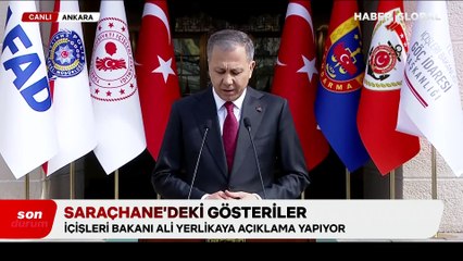 Bakan Yerlikaya: Eylemlerde 260 şüpheli tutuklandı