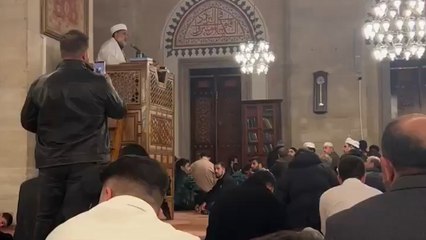 Şehzadebaşı Camii imamından provokatif sözler