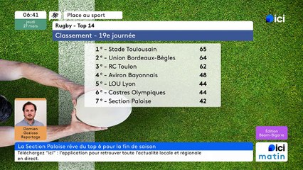 27/03/2025 - ici matin par ici Béarn Bigorre en vidéo