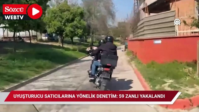 Adana'da uyuşturucu satıcılarına yönelik denetimlerde 59 zanlı yakalandı