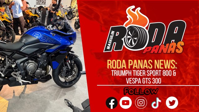 Triumph Tiger Sport 800 & Vespa GTS 300, News