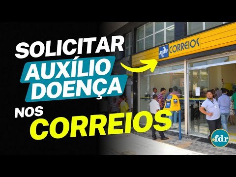 AUXÍLIO-DOENÇA PODE SER SOLICITADO NAS AGÊNCIAS DOS CORREIOS: VEJA COMO DAR ENTRADA NO BENEFÍCIO