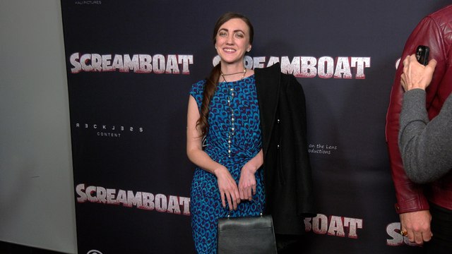 Amber Martinez Screamboat World Premiere Red Carpet