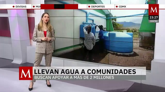 Iniciativas para llevar agua a comunidades rurales de Oaxaca