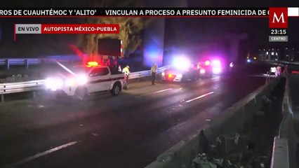 Habitantes de Ixtapaluca levantan bloqueo en la Autopista México-Puebla