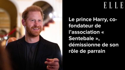 Le prince Harry, co-fondateur de l’association « Sentebale », démissionne de son rôle de parrain
