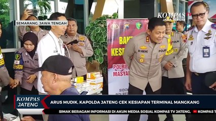 Arus Mudik, Kapolda Jateng Cek Kesiapan Terminal Mangkang