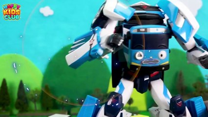 "Learning Colors with Tayo Toys | Color Play with a Cart | Rainbow Slime Playground"