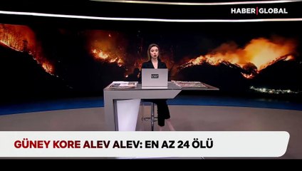 Güney Kore alev alev: En az 24 ölü