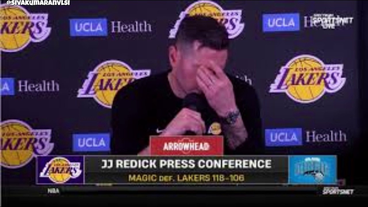 LeBron James shows support for JJ Redick after Lakers’ third straight loss