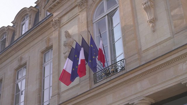 Macron recibe a los líderes europeos a su llegada a la Cumbre de París