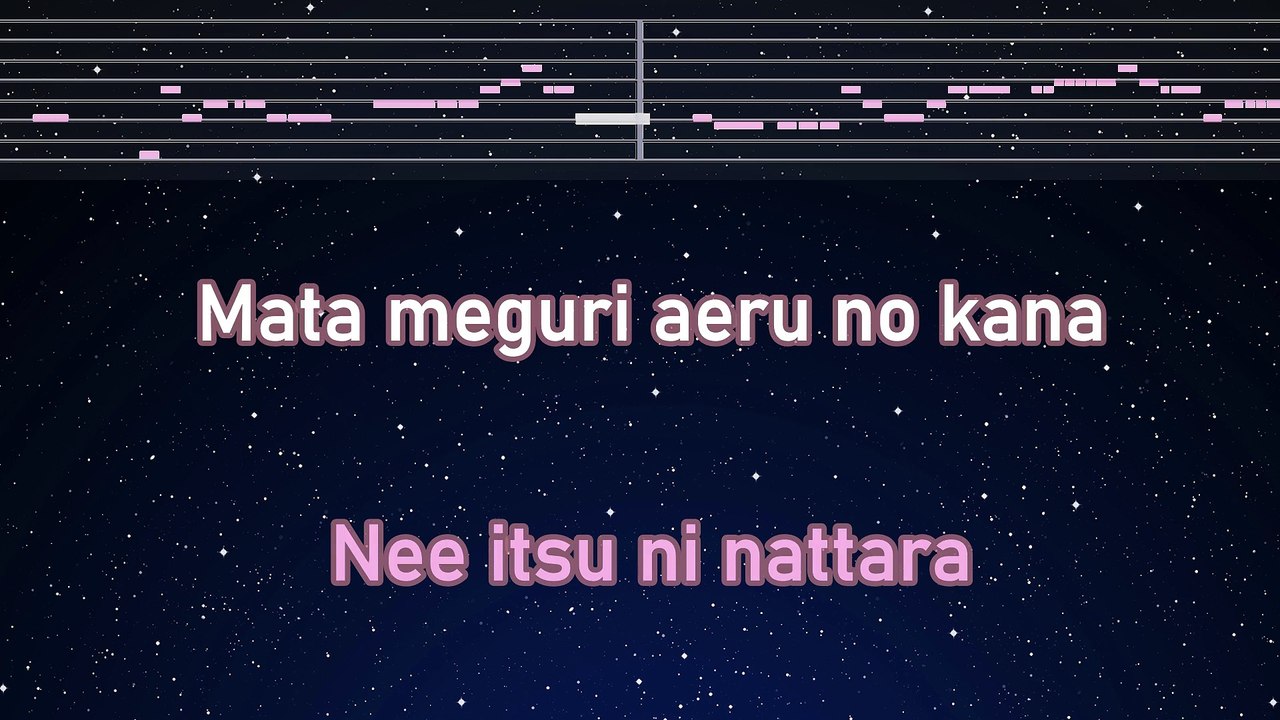 Karaoke♬ Togetsukyou ~Kimi Omou~ - Mai Kuraki 【No Guide Melody】 Instrumental, Lyric Romanized