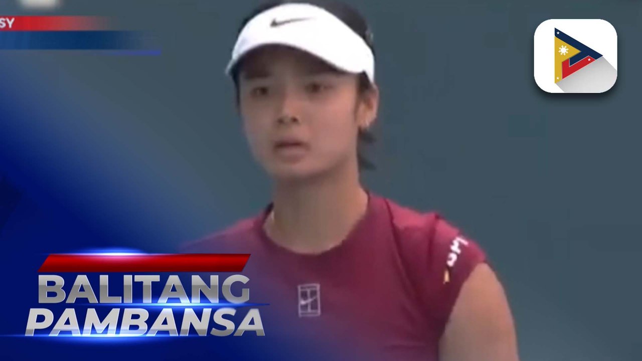 Malacañang, binigyang-pugay ang pagpasok ni Pinay tennis player Alex Eala sa semis ng 2025 Miami Open