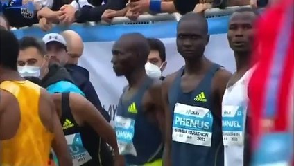 CHP'li Tanal’ın 2017'de İstanbul Maratonu’nda Afrikalı atletlerle koştuğu görüntüler gündem oldu.