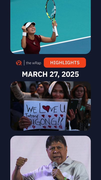 Today's headlines: Alex Eala, OFWs, Kiko Pangilinan | The wRap | March 26, 2025