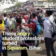 Angry Students Protest Covid-19 Restrictions