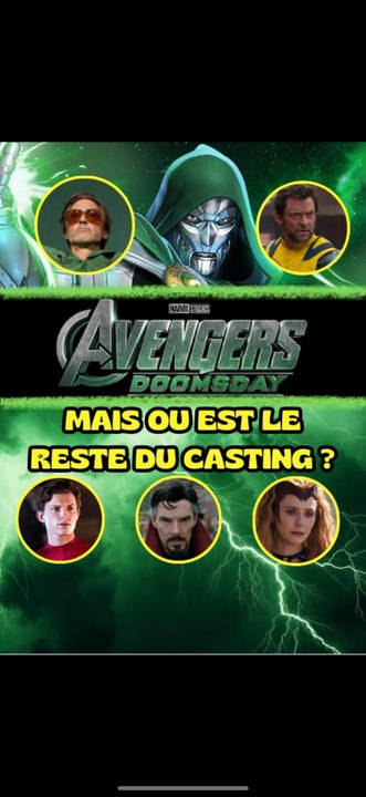 Mais où est le reste des personnages ? #CapCut #avengersdoomsday #robertdowneyjr #casting #marvel #mcu #theorie #pourtoi #fyp #viral #marvelrivals #secretwars #battleworld #spiderman #andrewgarfield #tobeymaguire