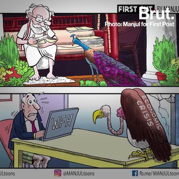 Modi’s Bonding Session With Peacocks
