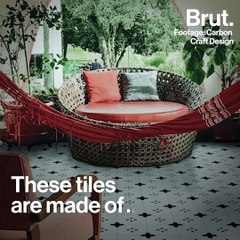 Polluted Air Transformed Into Carbon Tiles