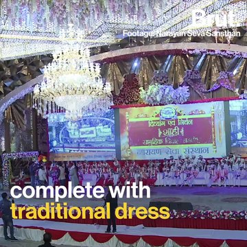 50 Differently-Abled Couples Share Wedding