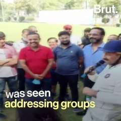 BJP Delhi Chief Ignores Lockdown