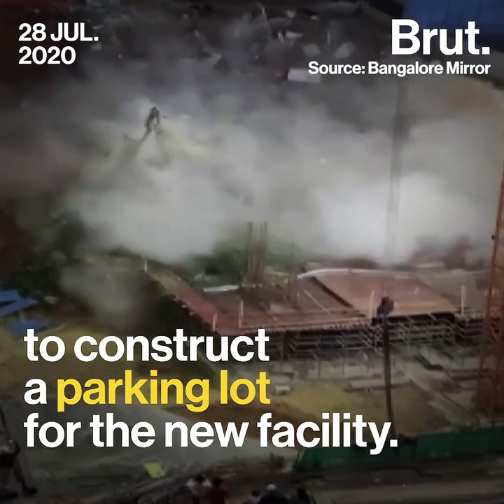 Bengaluru Building Breaks Down