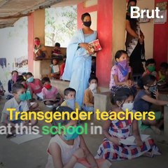 Transgender Teachers Keep Slum Kids In School