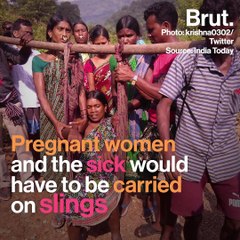 Tribal Villagers Build Road After Government Fails Them