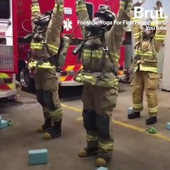 These Firefighters Are Using Yoga to Overcome Trauma