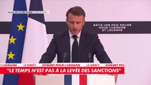 Emmanuel Macron : «La sécurité des Européens dans la durée se joue en Ukraine»