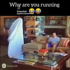 My brother don't run 😂