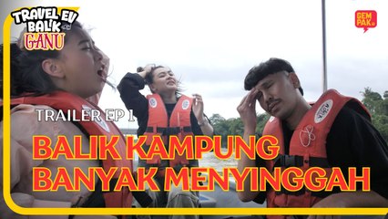 Nak balik kampung banyak pulak tempat diorang singgah ni.😅