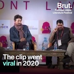 Irrfan Reading Poem In 2014 Viral Six Years Later