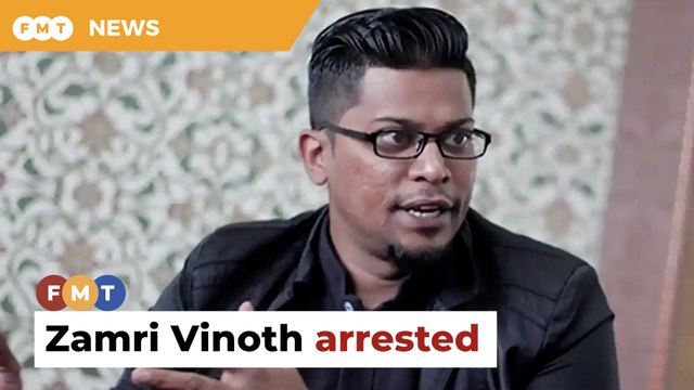 Preacher Zamri Vinoth arrested over posting on KL temple