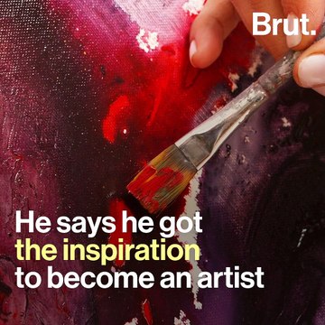 This Artist Uses Nails, Bullets To Make Portraits