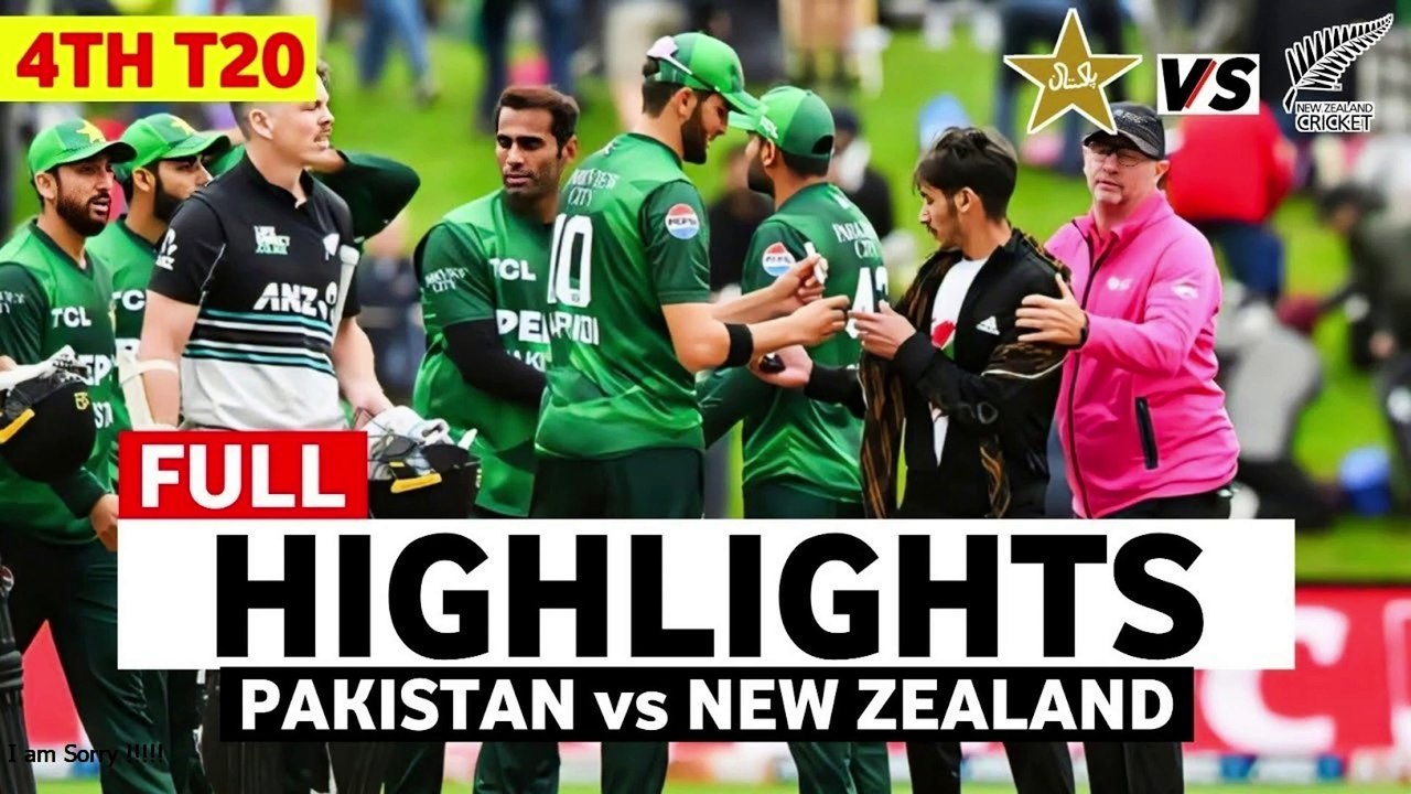 Full Highlights Pakistan VS NewZealand 4th T20 Cricket Match#cricket#PAKvNZ