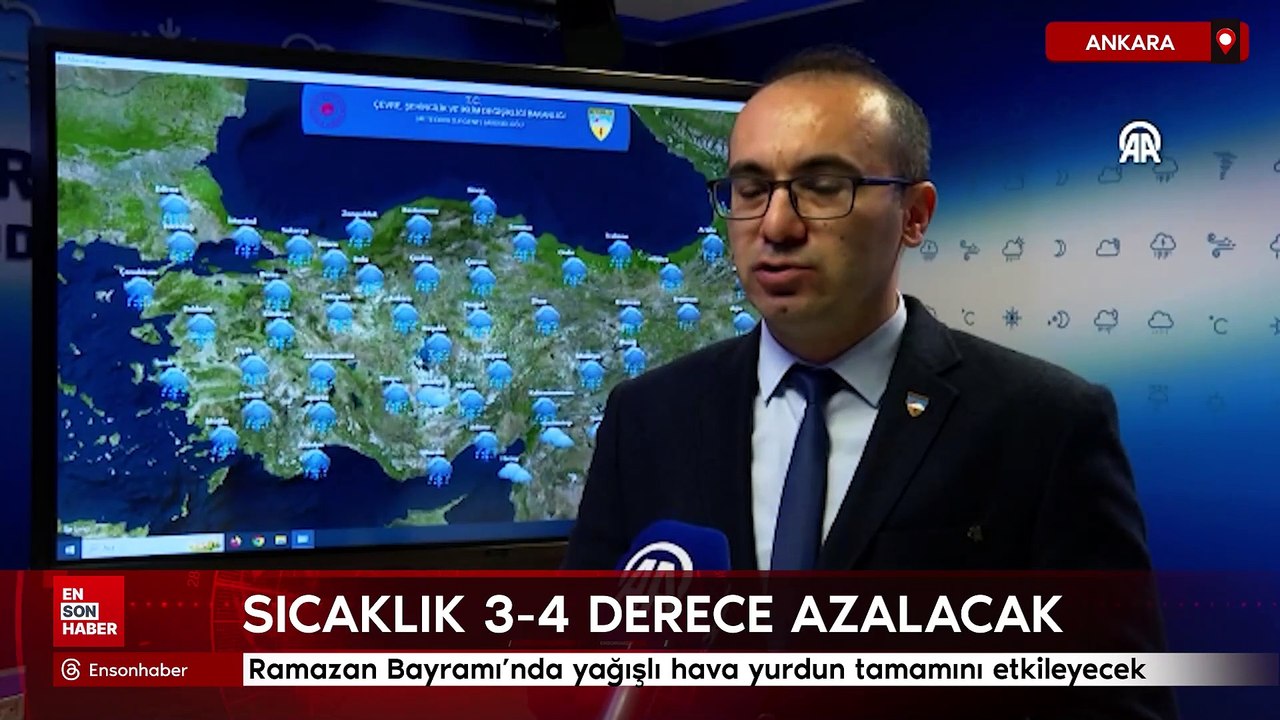 Ramazan Bayramı'nda yağışlı hava yurdun tamamını etkileyecek