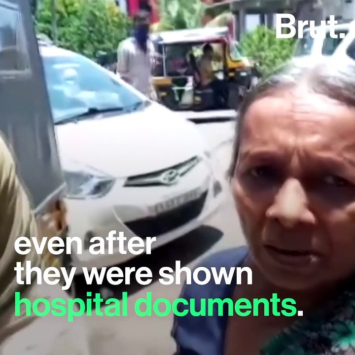 Kerala Man Lugs Father To Go Home During Lockdown